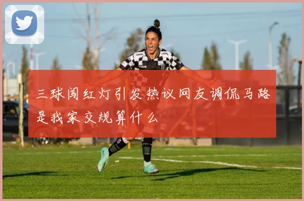 三球闯红灯引发热议网友调侃马路是我家交规算什么